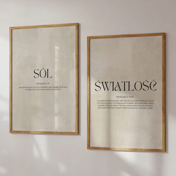 SÓL I ŚWIATŁOŚĆ- ZESTAW