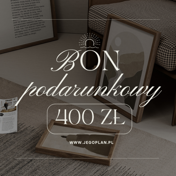 Karta podarunkowa 400 zł